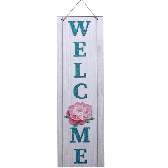COPY - Spring Fling Hanging Welcome Signs, 19inx5.875 in. - Picture 4 of 16